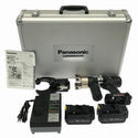 ☆未使用品☆Panasonic パナソニック 14.4V/18V 充電ケーブルカッター EZ45A6K-B バッテリ2個(18V 5.0Ah)充電器 ケース付き132782 - 3