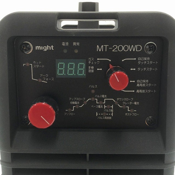 ☆未使用保管品☆MIGHT マイト工業 デジタルインバーター TIG溶接機 MT-200WD コメント有 116136 - 9
