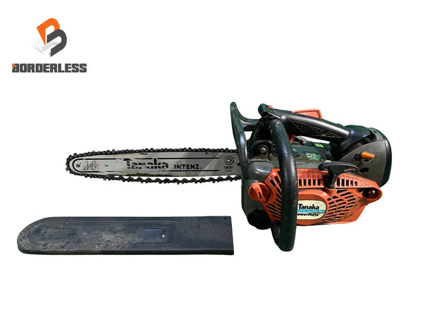 ☆中古品☆TANAKA タナカ エンジンチェンソー PCS 33EDTP Power Mate/パワーメイト 本体のみ エンジン式 チェーンソー127531 - 1