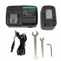 ☆中古品☆IKURATOOL 育良 18V コードレスパンチャーISK-MP15LT バッテリー1個(18V 3.0Ah) 充電器 ケース付128609 - 10