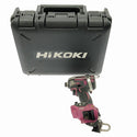 ☆中古品☆HiKOKI ハイコーキ 14.4V コードレスインパクトドライバー WH14DDL2 赤 本体＋ケース付 充電式 バッテリー式 旧日立工機132744 - 3