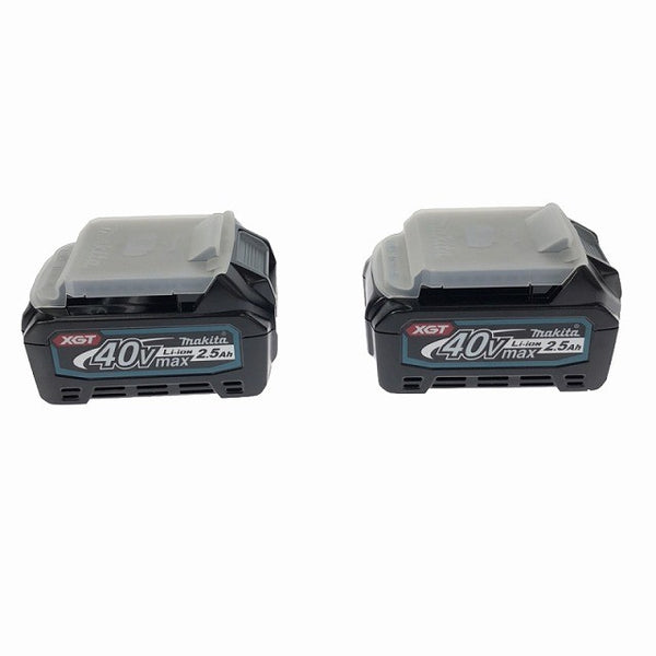☆極美品☆makita マキタ 40Vmax 2.5Ah 純正 リチウムイオンバッテリー BL4025 2個 リチウムイオン電池 充電池 蓄電池130656 - 8