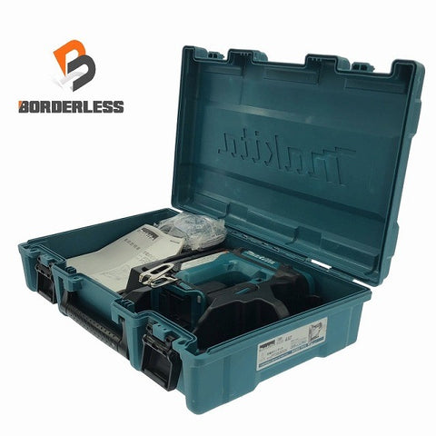 ☆中古品☆ makita マキタ 18V 35mm 充電式ピンタッカー PT353DZK 青/ブルー 本体+パーツ+ケース 116043