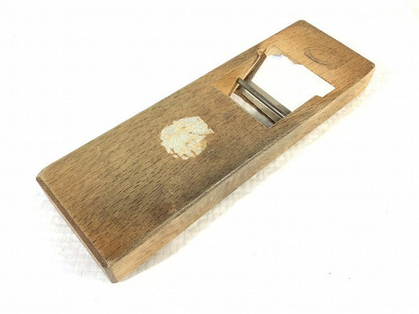 ☆中古品☆河怡 替刃式 鉋 寸八 身幅70mm 替刃付き 平鉋 かんな カンナ 大工道具 手工具 木材加工 切削 - 3
