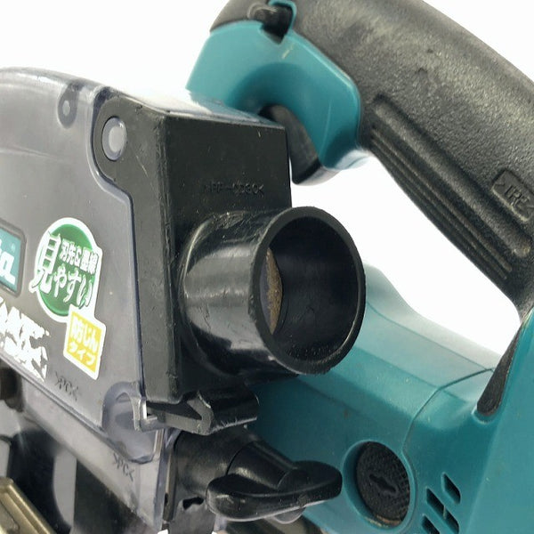 ☆中古品☆makita マキタ 14.4V 125mm 充電式防じんマルノコ KS521D 本体のみ コードレス 集じん丸のこ 防塵マルノコ 集塵丸のこ133855 - 5
