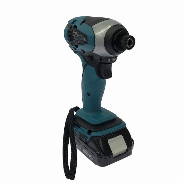 ☆未使用品☆makita マキタ 18V 充電式インパクトドライバー TD146DWHX 青 バッテリ2個(18V1.5Ah) 充電器 ケース付 コードレス119046 - 5