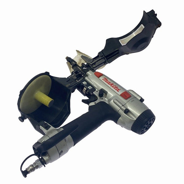 ☆中古品☆makita マキタ 50mm 高圧 エア釘打機 AN514 ケース付 エア釘打ち機 ロール釘打機 ロール釘打ち機 コイルネイラ131408 - 8