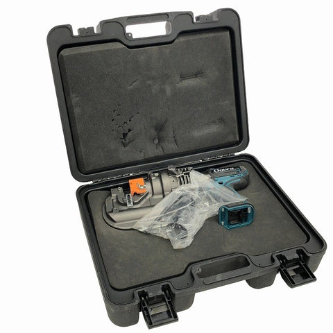 ☆中古品☆ OGURA オグラ 18V コードレス油圧式パンチャー N209WDS 青/ブルー本体+パーツ+ケース 切断 鉄工116917 - 0