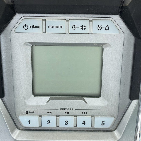 ☆中古品☆ makita マキタ 10.8V/14.4V/18V/40Vmax/100V 充電式ラジオ MR002G 黒/ブラック 本体+ACアダプター+バッテリー1個(6.0Ah)129144 - 7