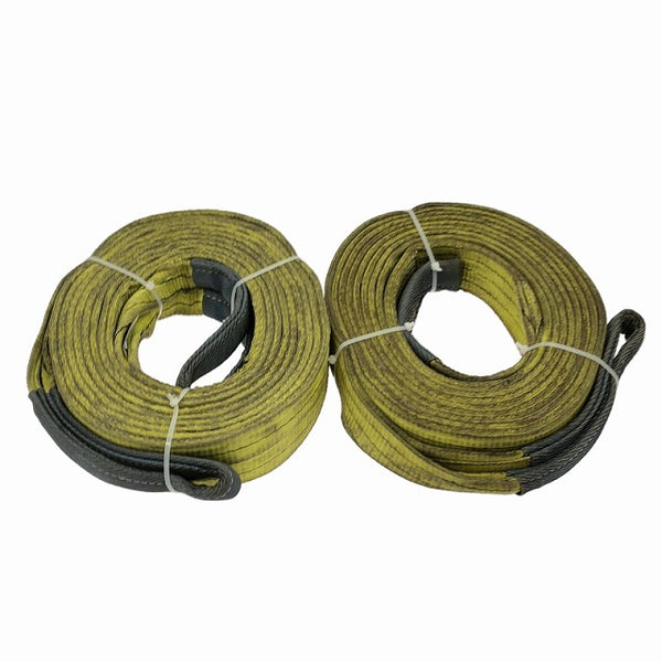 ☆中古品5本セット☆bestanswer ベストアンサー スリングベルト 荷重3000kg 幅75mm 長さ8m 黄色 ベルトスリング 荷締め111859 - 9