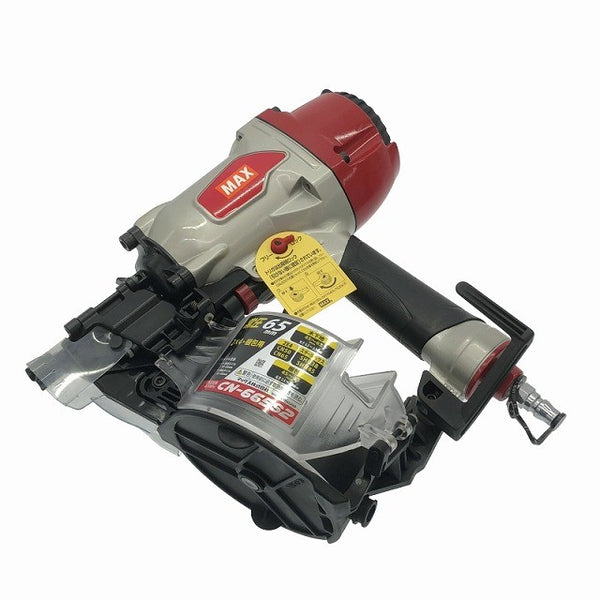 ☆未使用品☆ MAX マックス 65mm 常圧 釘打機 CN-665S2 ケース付 エア工具 エアツール コイルネイラ - 4