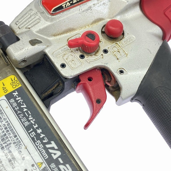 ☆中古品☆MAX マックス 一般圧/常圧 スーパーフィニッシュネイラ TA-255SF1(D) 仕様ネイル足長15~55mm114807 - 7