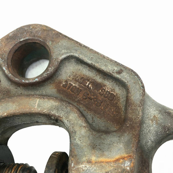 ☆中古品2個セット☆EAGLE CLAMP イーグルクランプ ねじ式全方向クランプ SBB-3t 荷重3ton 鉄鋼用 スクリュークランプ135685 - 8