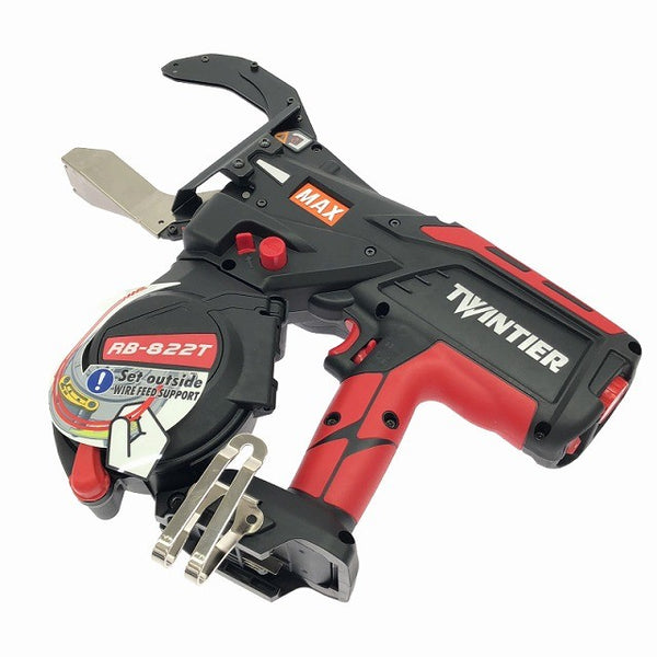 ☆未使用品☆ MAX マックス 14.4V 鉄筋結束機 リバータイア RB-822T-B2C/1450A フルセット ツインタイア/TWINTIER134736 - 6