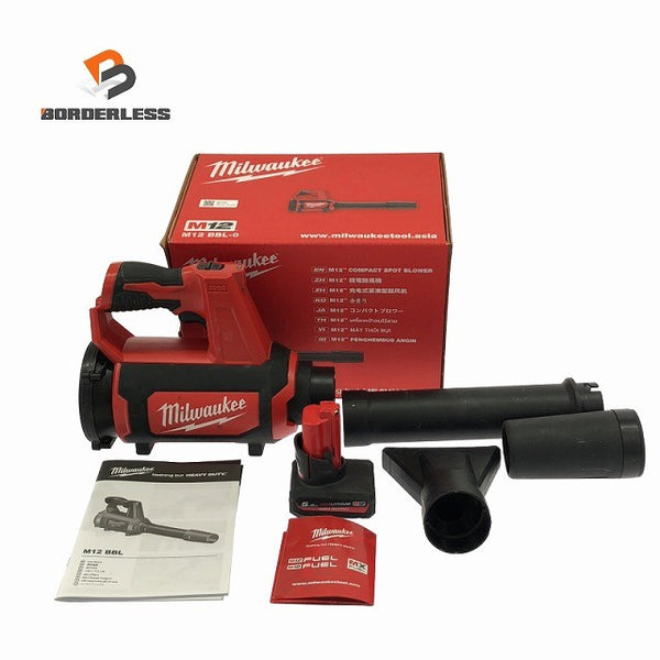 ☆比較的綺麗です☆milwaukee ミルウォーキー M12TM コンパクトブロワー M12 BBL-0 バッテリー(M12 HB5)付き 電動工具131099 - 1