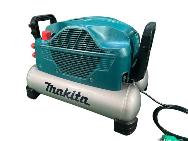 ☆比較的綺麗です☆makita マキタ 100V 50/60Hz エアコンプレッサー AC500XG 青 16L エアーコンプレッサー エア工具135337 - 5