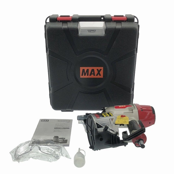 ☆未使用品☆ MAX マックス 65mm 常圧 釘打機 CN-665S2 ケース付 エア工具 エアツール コイルネイラ - 3
