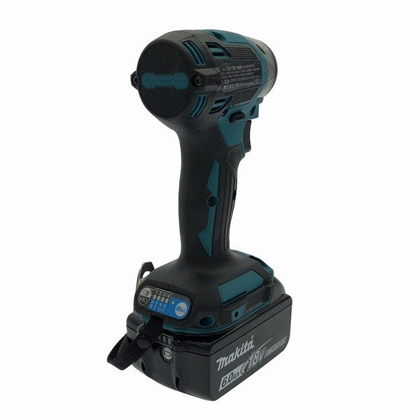☆極美品☆makita マキタ 18V 充電式インパクトドライバ TD173DRGX バッテリー2個(18V 6.0Ah) 充電器付き 電動工具 締め付け116806 - 6