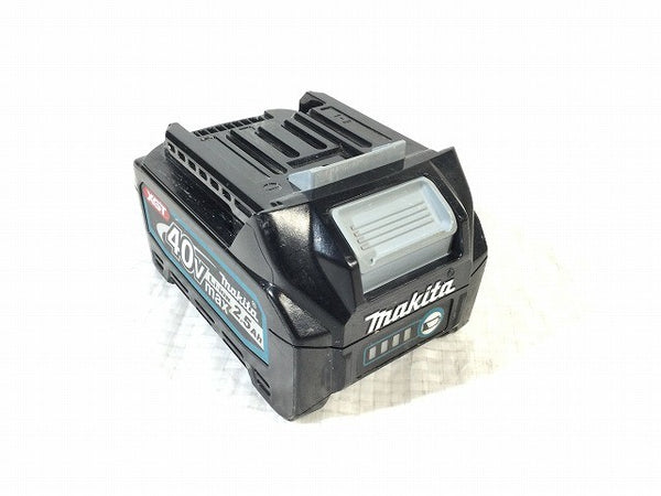☆比較的綺麗 2点セット☆makita マキタ 40Vmax 2.5Ah 純正リチウムイオンバッテリ BL4025 純正急速充電器 DC40RA129038 - 4