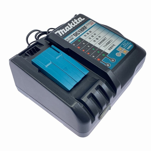 ☆極美品純正セット品☆ makita マキタ リチウムイオンバッテリー BL1860B(18V 6.0Ah)1個+充電器(DC18RF)LITHIUM-ION 雪マーク - 3