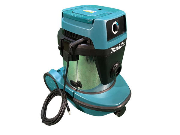 ☆美品☆ makita マキタ 100V 乾湿両用 業務用 集じん機 モデル 490S 本体+パーツ コード式 集塵機 掃除機 バキュームクリーナー129525 - 3