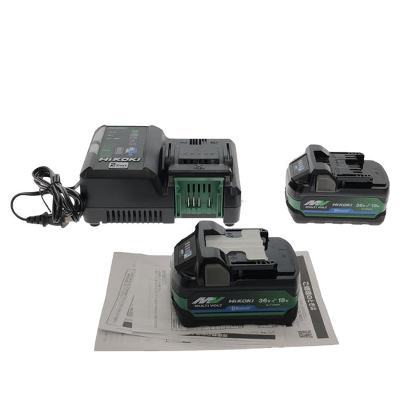 ☆未使用品☆ HiKOKI ハイコーキ 36V コードレスインパクトドライバ WH36DD 2XHYSZ バッテリー2個(36V2.5Ah)付き126497 - 10