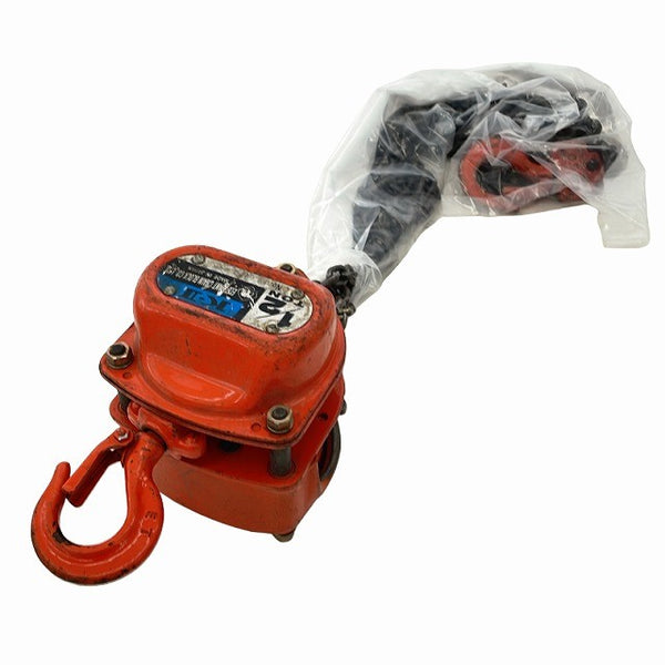 ☆中古品☆ELEPHANT エレファント 象印 チェーンブロック K-2/K-Ⅱ 1/2TON 500kg 揚程2.5m 荷揚げ ハンドツール132273 - 4