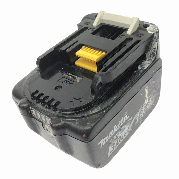 ☆中古品2点セット☆makita マキタ 14.4V 3.0Ah 純正 リチウムイオンバッテリー BL1430B 残量表示付 蓄電池 充電池137922 - 4