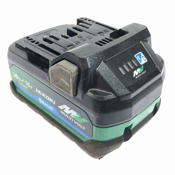 ☆中古品☆HiKOKI ハイコーキ 純正リチウムイオン蓄電池 BSL36A18BX マルチボルトバッテリー 充電池 Bluetooth搭載116898 - 2