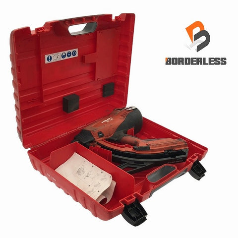 ☆中古品☆HILTI ヒルティ ガス式鋲打ち機 GX120 ケース付 ガスネイラ ガス式鋲打機 ガス式ピン打ち機 ピン打機 ピン釘打機 ガス銃108243 - 0
