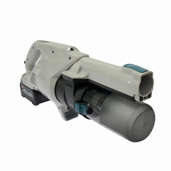 ☆未使用品☆makita マキタ 40Vmax 充電式クリーナー CL004GRDG グレー バッテリ1個(2.5Ah) 充電器付 サイクロン一体式 コードレス130343 - 3