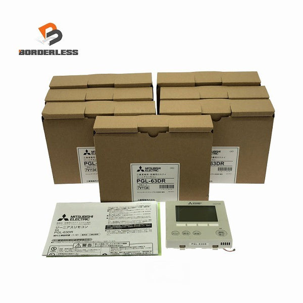 ☆未使用品7点セット☆MITSUBISHI 三菱電機 三菱業務用・設備用ロスナイ ジーニアスリモコン PGL-63DR×7点 マイコンタイプ134181 - 1