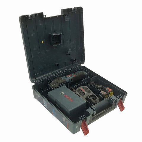 ☆中古品☆BOSCH ボッシュ 10.8V バッテリーマルチツール GMF10.8V-LI バッテリー3個(2.0Ah×1 1.3Ah×2)充電器付き119052 - 0