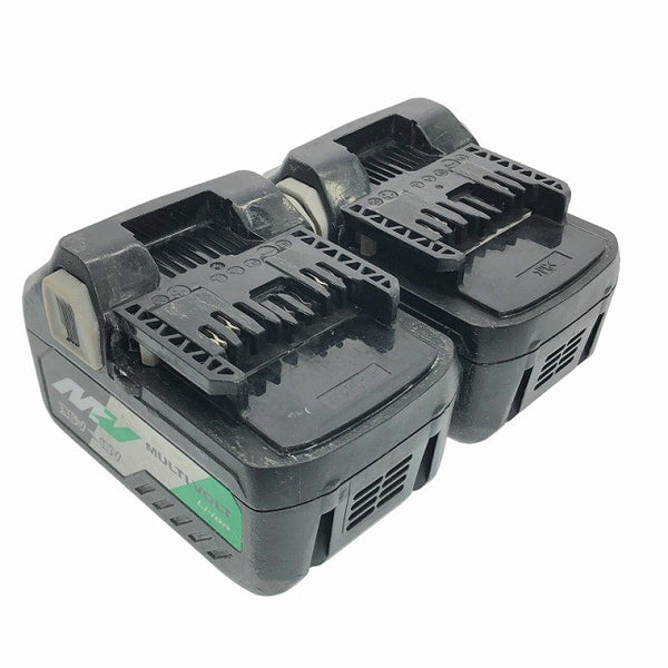 ☆中古品2点セット☆HiKOKI ハイコーキ 36V 2.5Ah 純正 マルチボルトバッテリー BSL36A18 リチウムイオンバッテリー 蓄電池137125 - 5