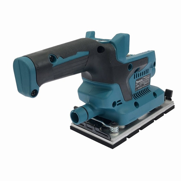 ☆未使用品☆makita マキタ 18V 充電式仕上サンダー BO380DZ バッテリー1個(18V 6.0Ah) 充電器 コードレス 仕上げサンダー - 4