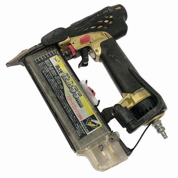 ☆中古品2点セット☆HITACHI 日立工機 高圧 仕上釘打機 NT55HM2 ロール釘打機 NV90HMC フィニッシュネイラ エア釘打機 エア工具134994 - 7
