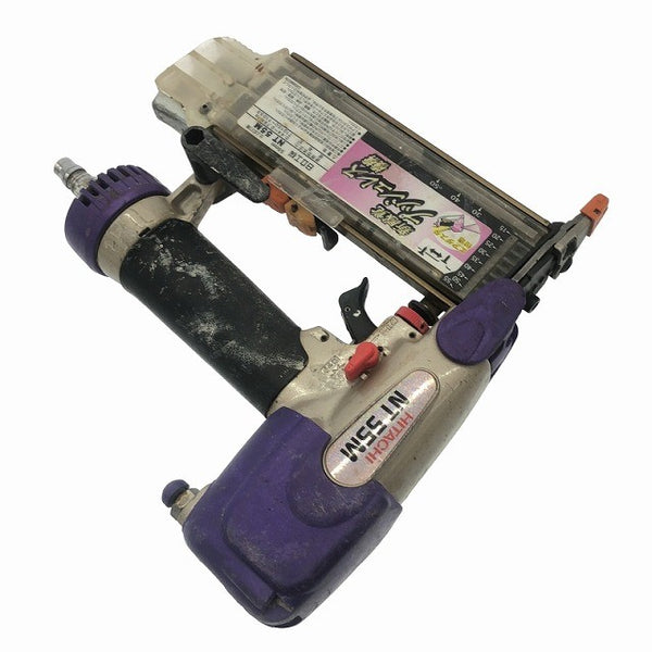 ☆中古品☆ HITACHI 日立工機 常圧55mm 仕上釘打機 NT55M 本体のみ 釘打ち機 エアツール エア工具 内装118837 - 4