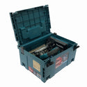 ☆中古品☆makita マキタ 40Vmax 125mm 充電式マルノコ HS008G 青 充電器 ケース付 コードレス 丸のこ 丸ノコ 丸鋸 木工用 切断機130489 - 2