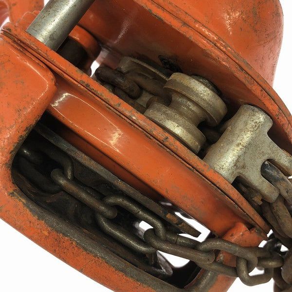 ☆中古品☆E-Value イーバリュー チェーンブロック HS-C1 1トン/1ton 1000kg チェンブロック 吊具 吊り具 荷揚げ機128171 - 10