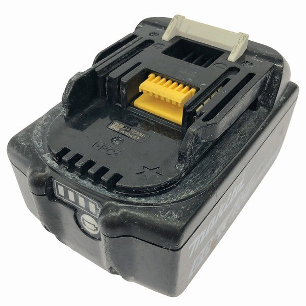 ☆中古品☆makita マキタ 18V 6.0Ah 純正 リチウムイオンバッテリー BL1860B 残量表示付 雪マーク リチウムイオン電池137161 - 4