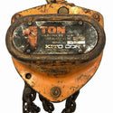 ☆中古品2個セット☆KITO キトー チェーンブロック M3形 CB010 荷重1.0ton/1ton 揚程2.5m 手動式 チェンブロック 吊り具 荷揚げ136501 - 4