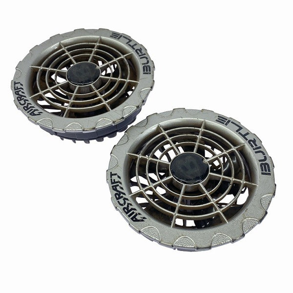 ☆中古品☆BURTLE バートル 空調作業服用バッテリー AC08-22V ファンユニット AC370/371 充電ケーブルセット 暑さ対策 - 4