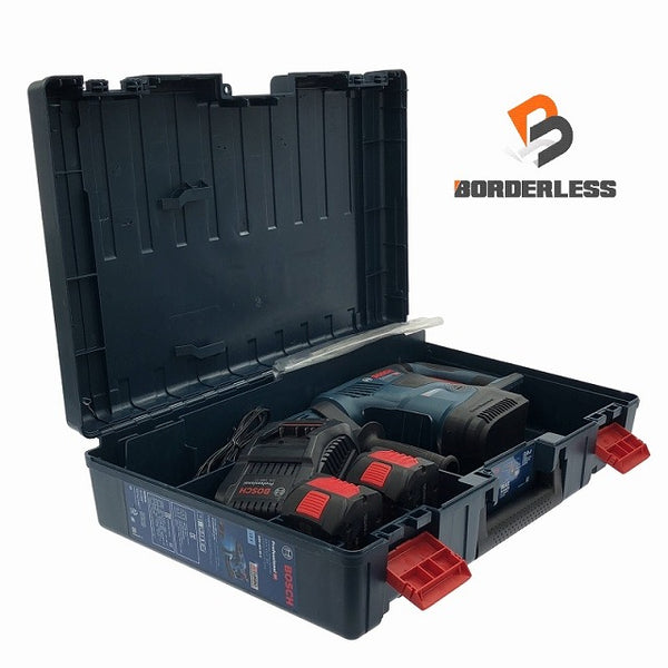 ☆極美品☆BOSCH ボッシュ 18V コードレスハンマードリル GBH18V-36C バッテリ2個(18V 8.0Ah)充電器付 SDS-max コードレス 穴あけ - 2