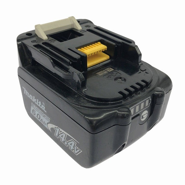 ☆中古品☆makita マキタ 14.4V 6.0Ah 純正 リチウムイオンバッテリー BL1460B 残量表示付 リチウムイオン電池 充電池 蓄電池 - 5