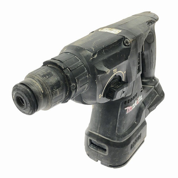 ☆中古品☆ makita マキタ 18V 充電式ハンマドリル HR244D 黒/ブラック 本体のみ 穴あけ 穿孔 破砕 斫り/ハツリ/はつり134755 - 2