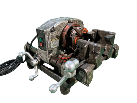 ☆中古品☆ MCC エムシーシー 100V ねじ切り機 コンジット82 パイプマシン パイプカッター 松阪鉄工所 REX/レッキス工業125482 - 0