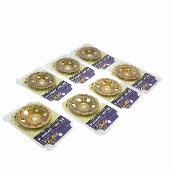 ☆未使用7枚☆SANKYO 三京ダイヤモンド トマックス9 CC-R4 外径100mm 研削用 塗膜剥がし 接着剤はがし ダイヤモンドホイール - 4