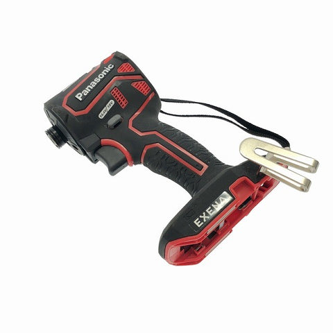 ☆比較的綺麗☆Panasonic パナソニック 14.4V/18V 充電インパクトドライバー EZ1PD1 レッド バッテリ1個(18V 3.0Ah)付 - 0