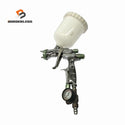 ☆中古品☆アネスト岩田 entech ハンドスプレーガン LS-400-05 カップ＋圧力計付 口径1.3mm 重力式 エアスプレーガン 吹き付け塗装130677 - 1