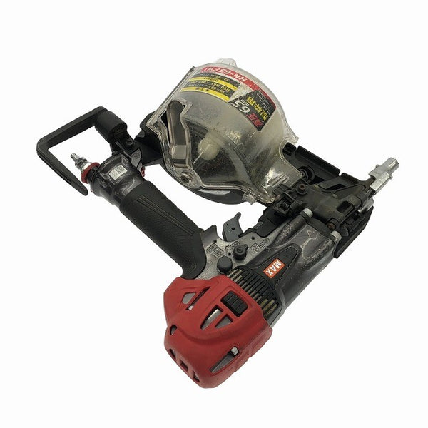 ☆中古品☆MAX マックス 65mm 高圧 コイルネイラ HN-65FW1 ケース付 型枠用モデル コンタクトップ エア釘打機 エア釘打ち機117296 - 6